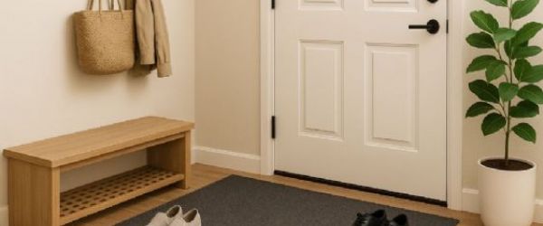 玄關落塵區怎麼設計？室內裝修師教你打造防塵又美觀的入門空間